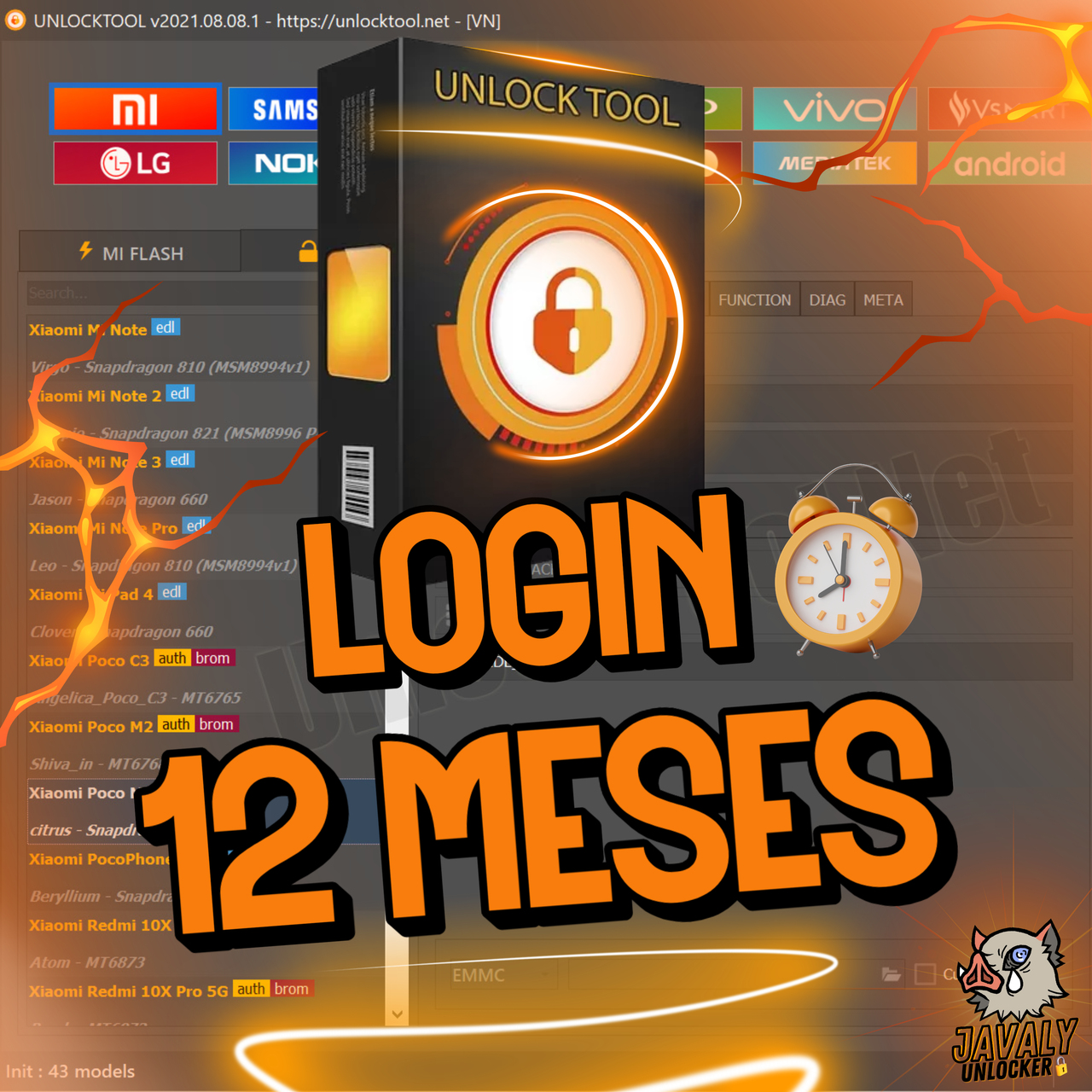 UnlockTool 12 Meses