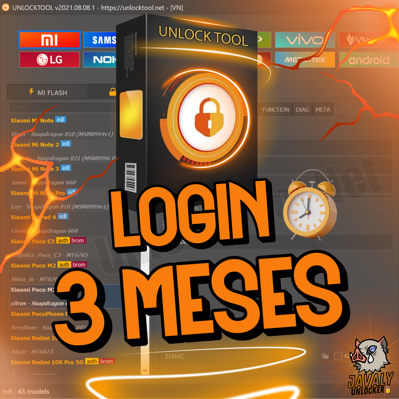 UnlockTool 3 Meses